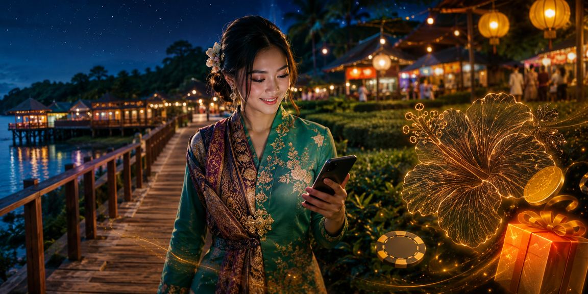 Pengguna di Sabah mengakses E-Sukan 5566 melalui telefon bimbit sempena Hari Raya